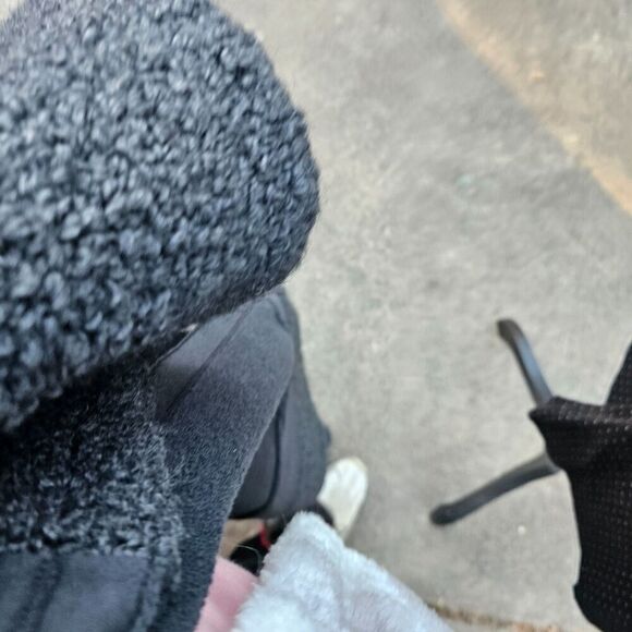 James Perse Los Angeles Sherpa Trimmed Shawl Collar Womens Jacket Size M - Picture 6 of 12